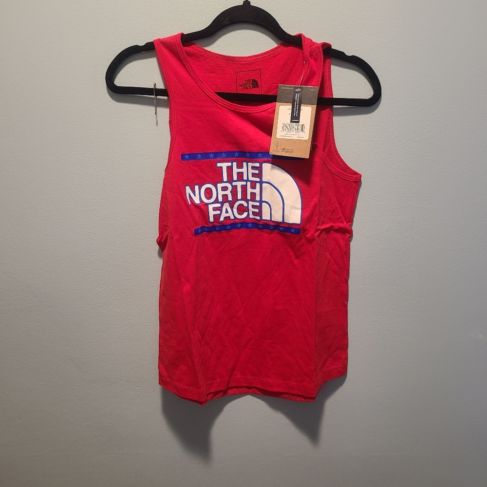 THE NORTH FACE Women's USA Tank, TNF Red, XS